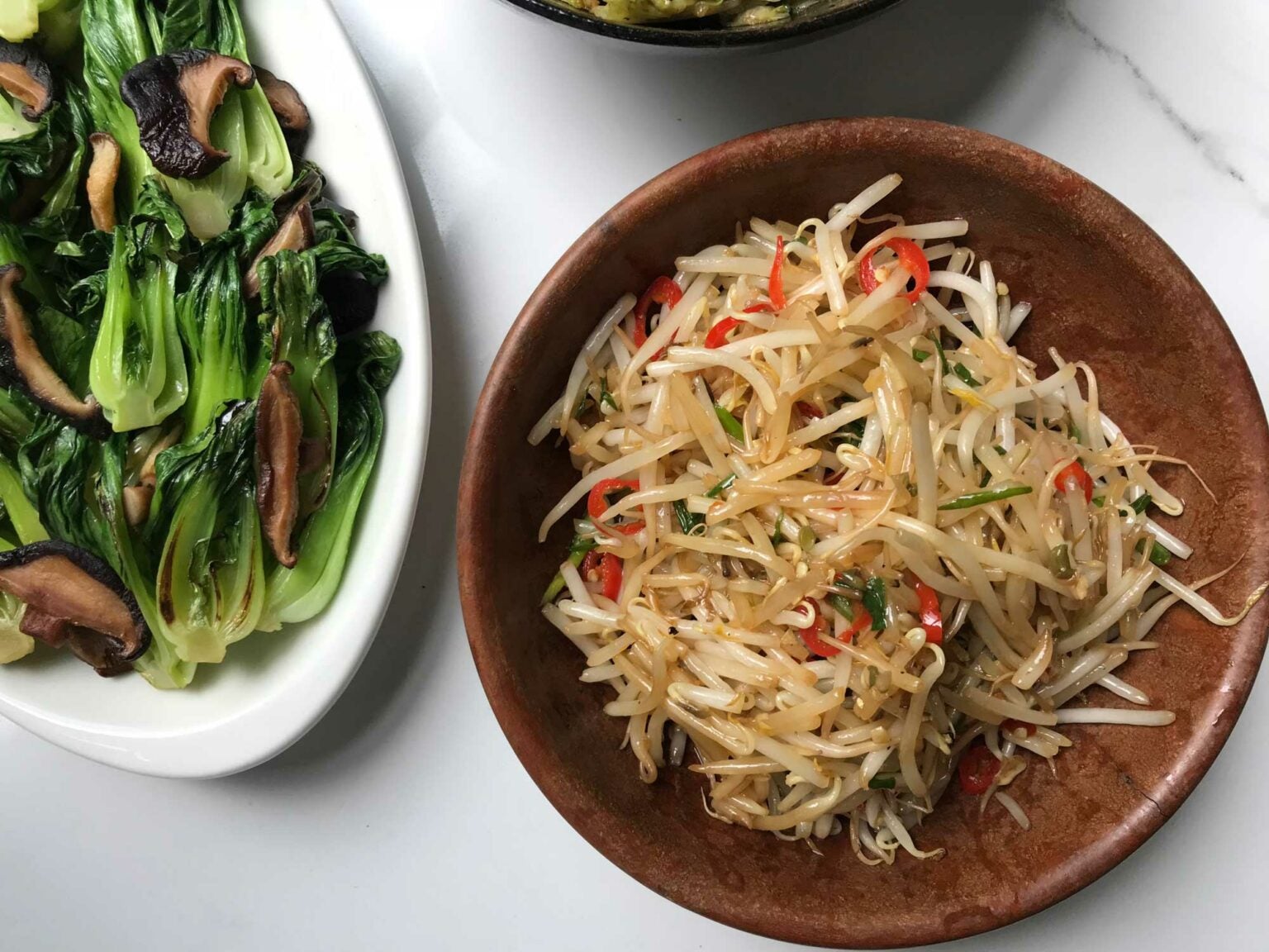 Stir Fried Bean Sprouts Taugeh Goreng Saveur