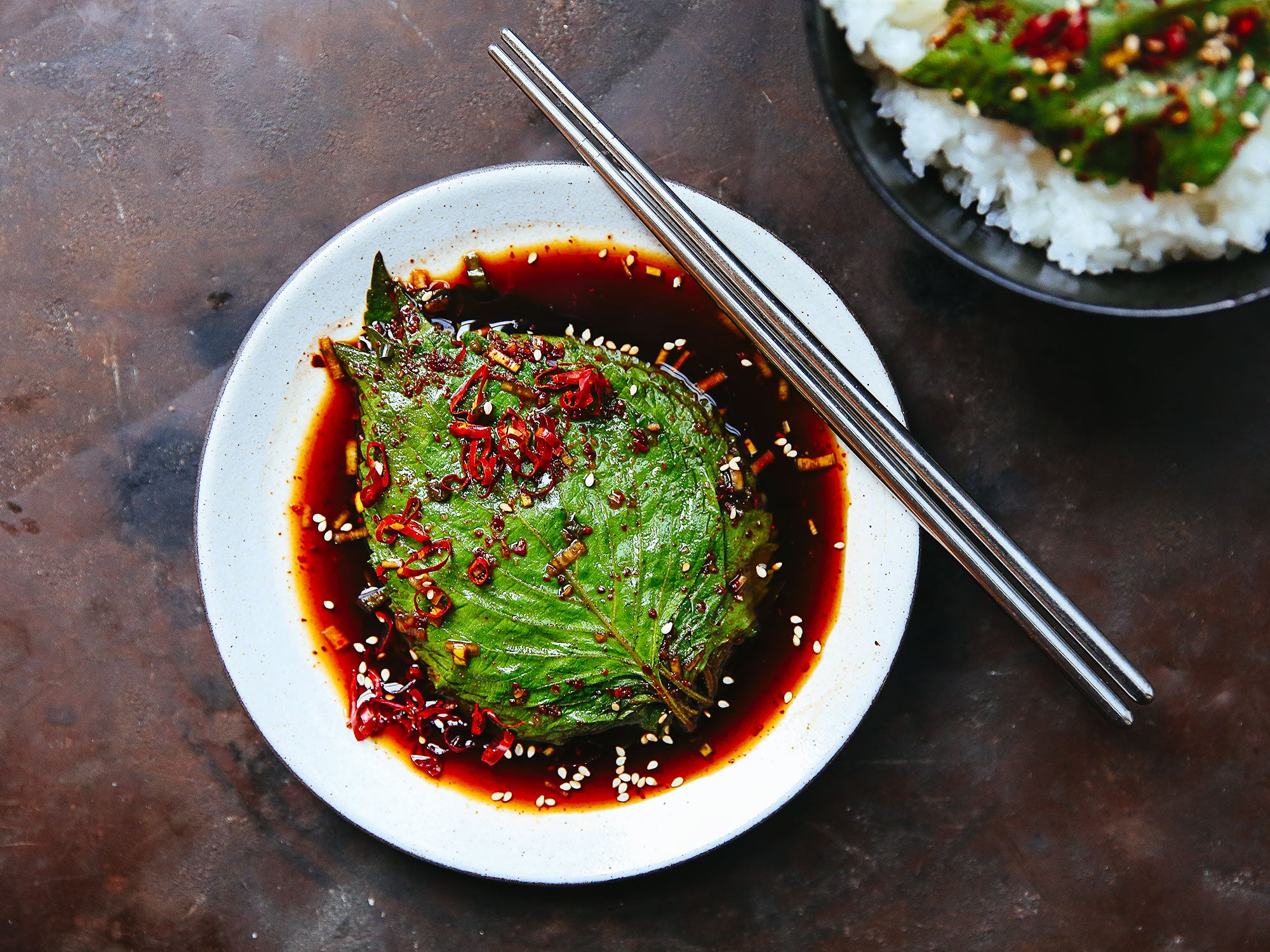 Asian sauce dishes