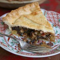 Old-fashioned mincemeat pie recipe from 1798