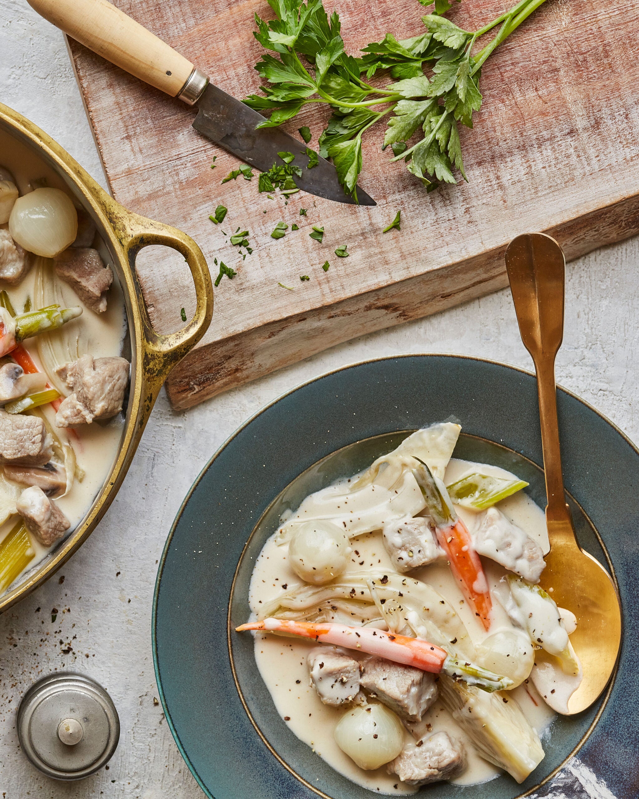 Blanquette de Veau Recipe (Veal in Cream Sauce) | Saveur