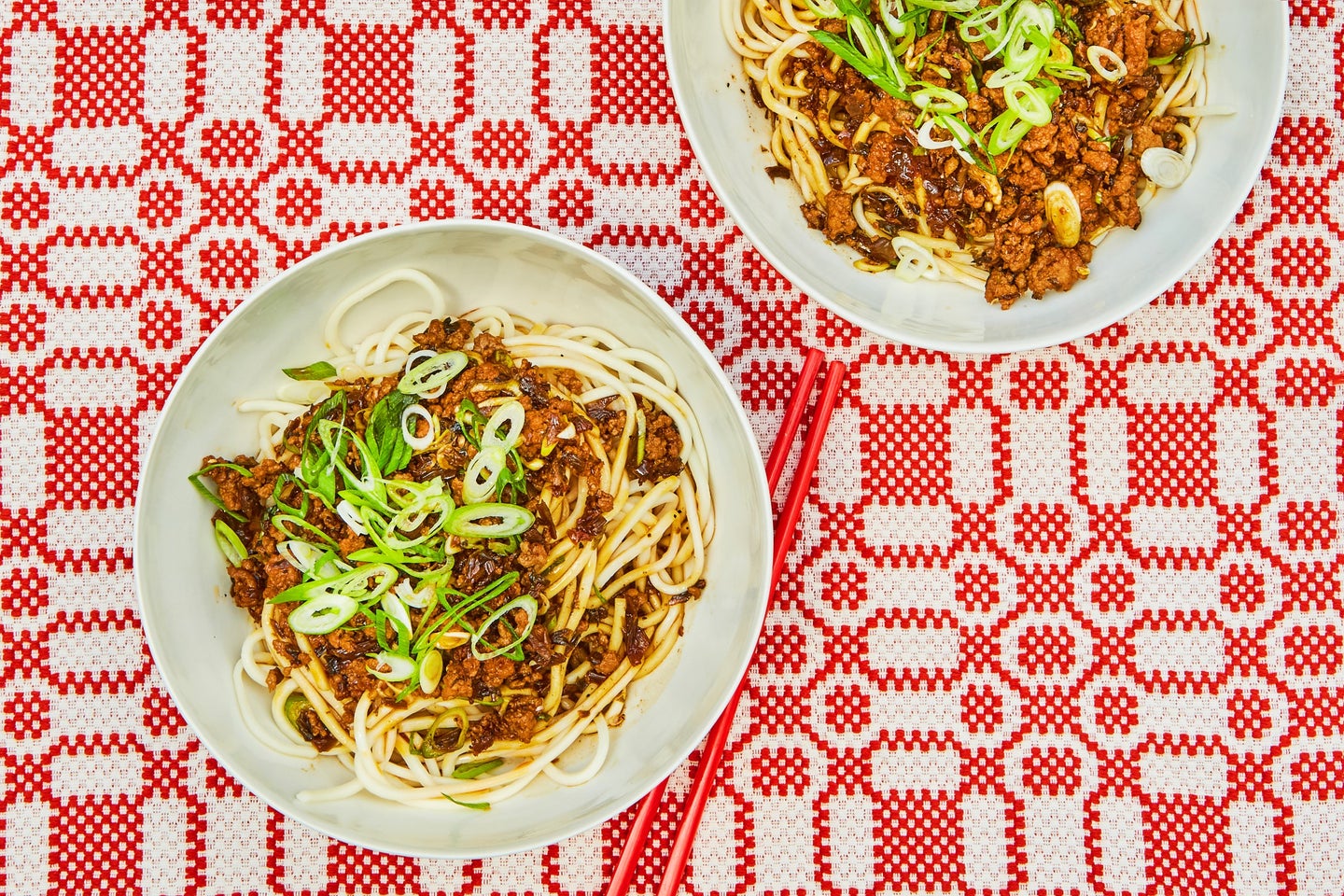 Dan Dan Noodles (Sichuan Noodles with Spicy Pork Sauce) Saveur