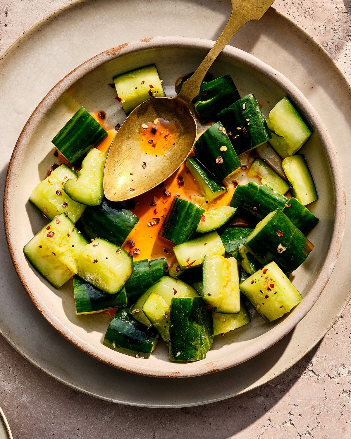 Sichuan-Style Marinated Cucumbers