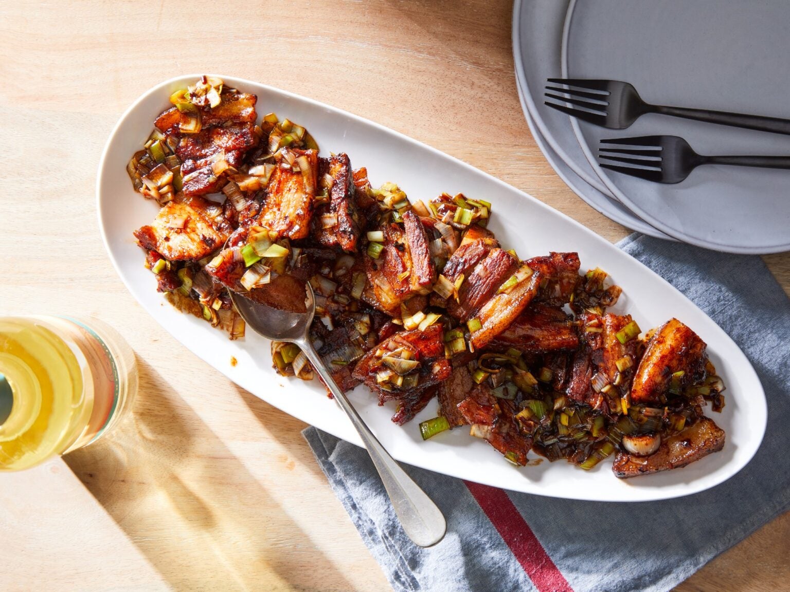 Sichuan Twice Cooked Pork Belly Recipe Hui Guo Rou Saveur 