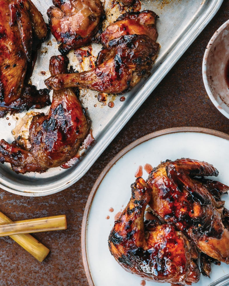 Blueberry Barbecue Chicken