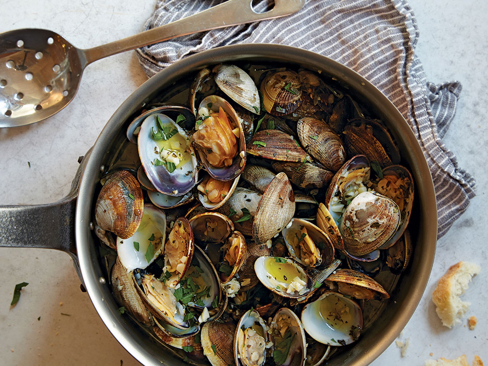 steamed clams recipe
