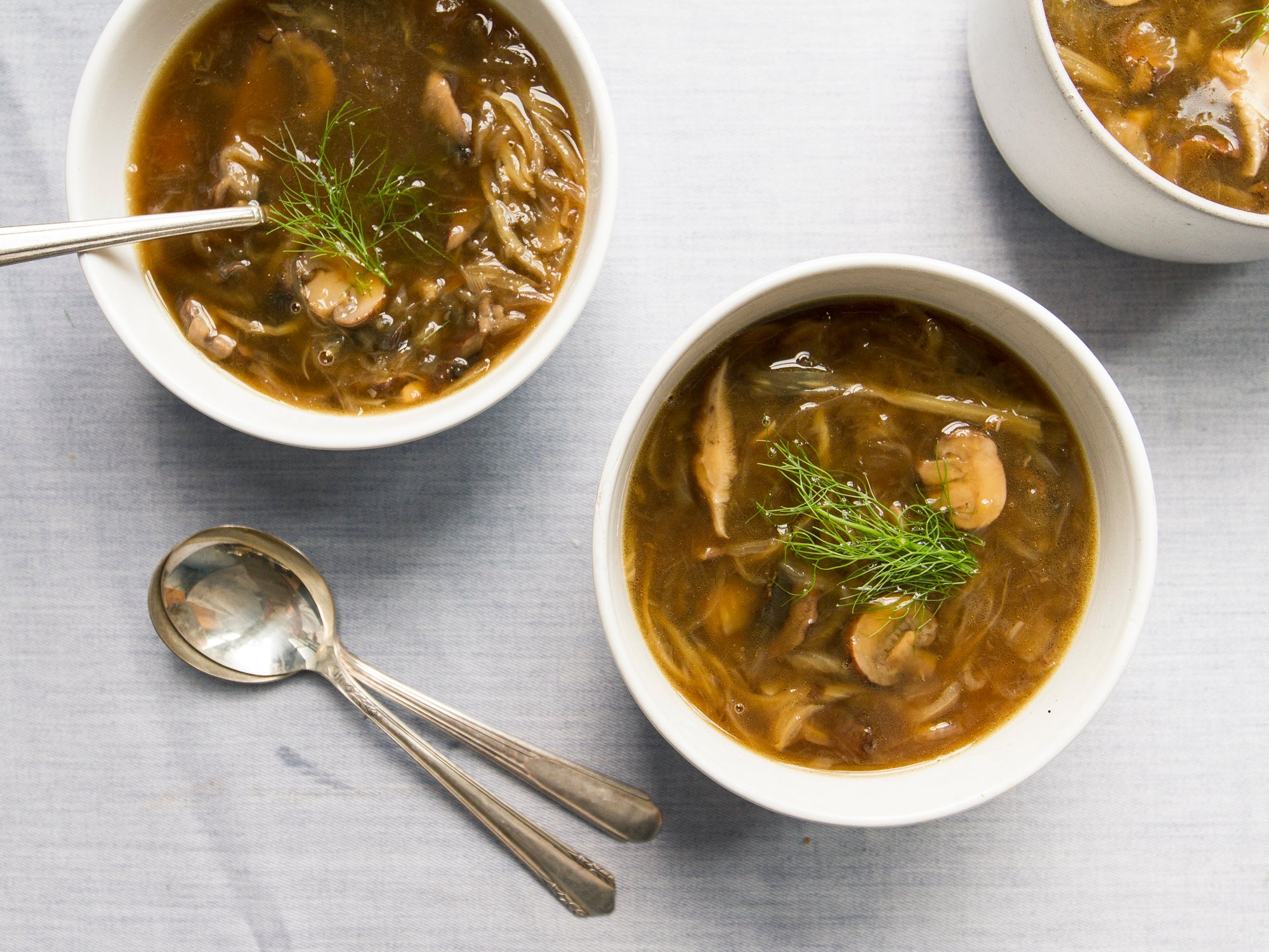 Carrot and Fennel Soup with Orange and Herbs - Brooklyn Supper