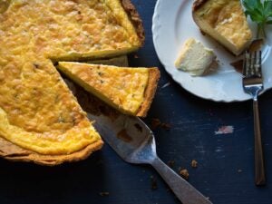 Perfect Blue Cheese Quiche with Whole Grain Crust | Saveur