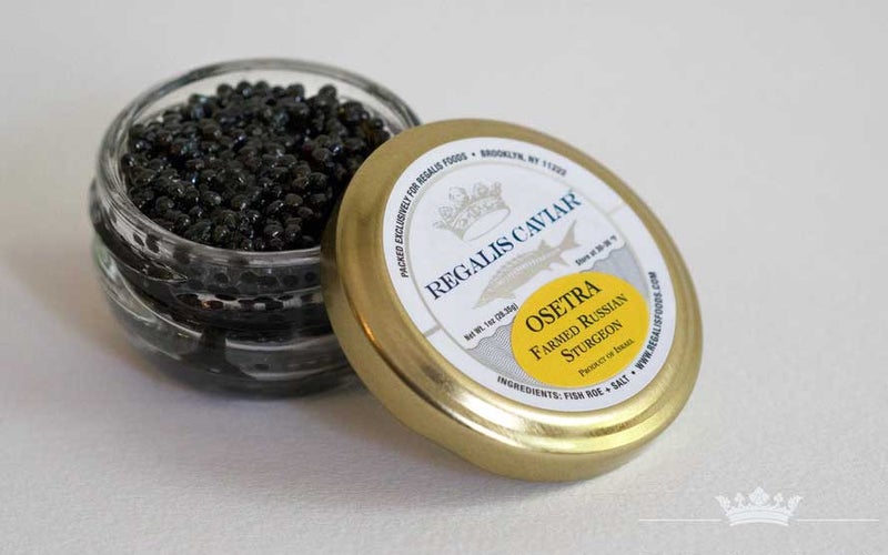 Jet Black Osetra Caviar