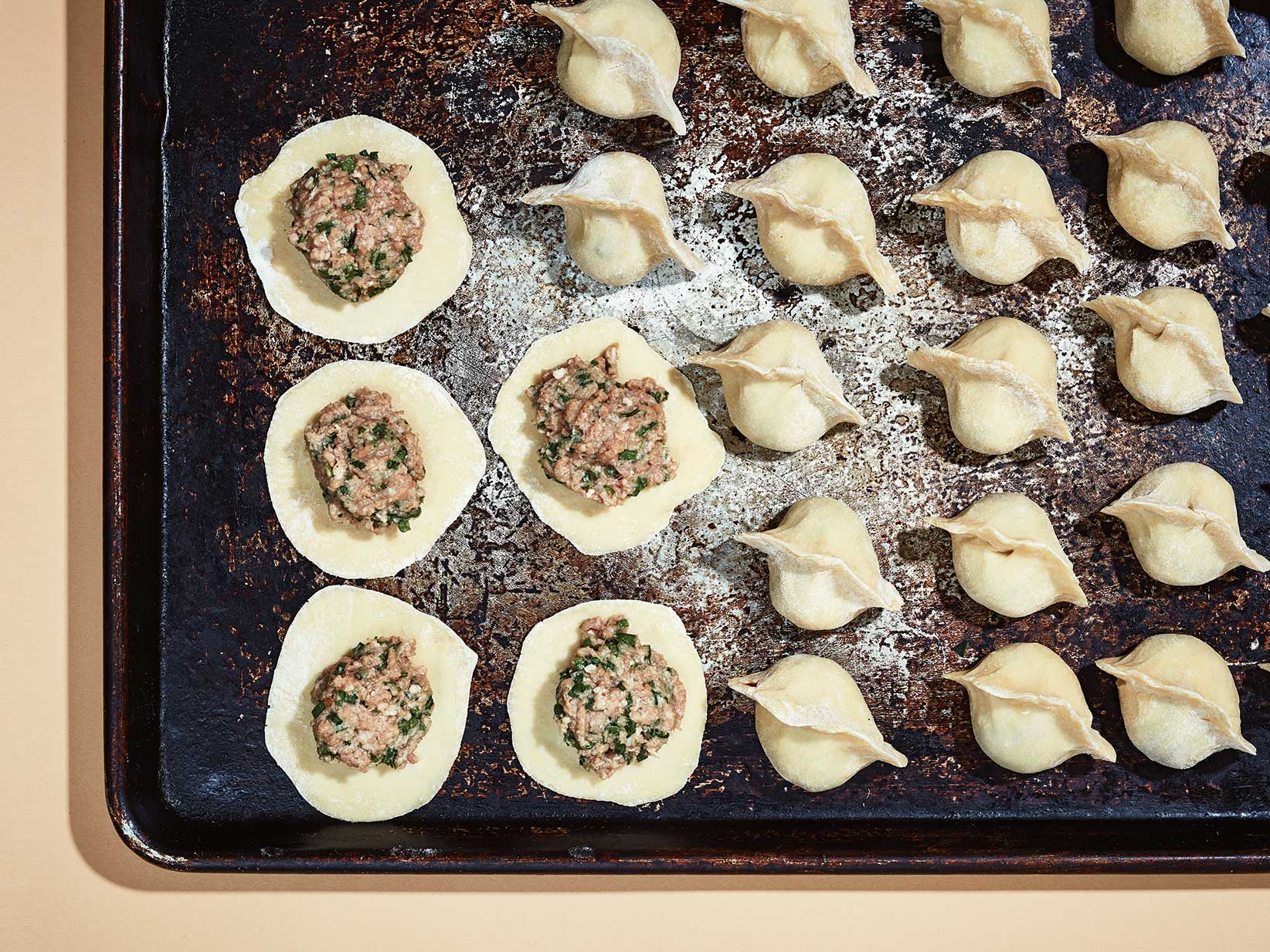 San Francisco 49ers: Pork, Garlic and Chive Dumplings