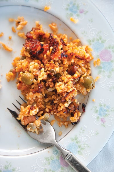 Puerto Rican Rice With Pigeon Peas Arroz Con Gandules