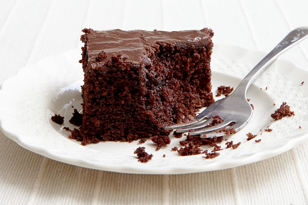 One Bowl Chocolate Sheet Cake with Milk Chocolate Fudge Frosting. - Half  Baked Harvest