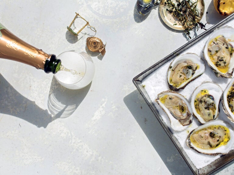 Grilled Oysters On A Bed Of Salt Saveur