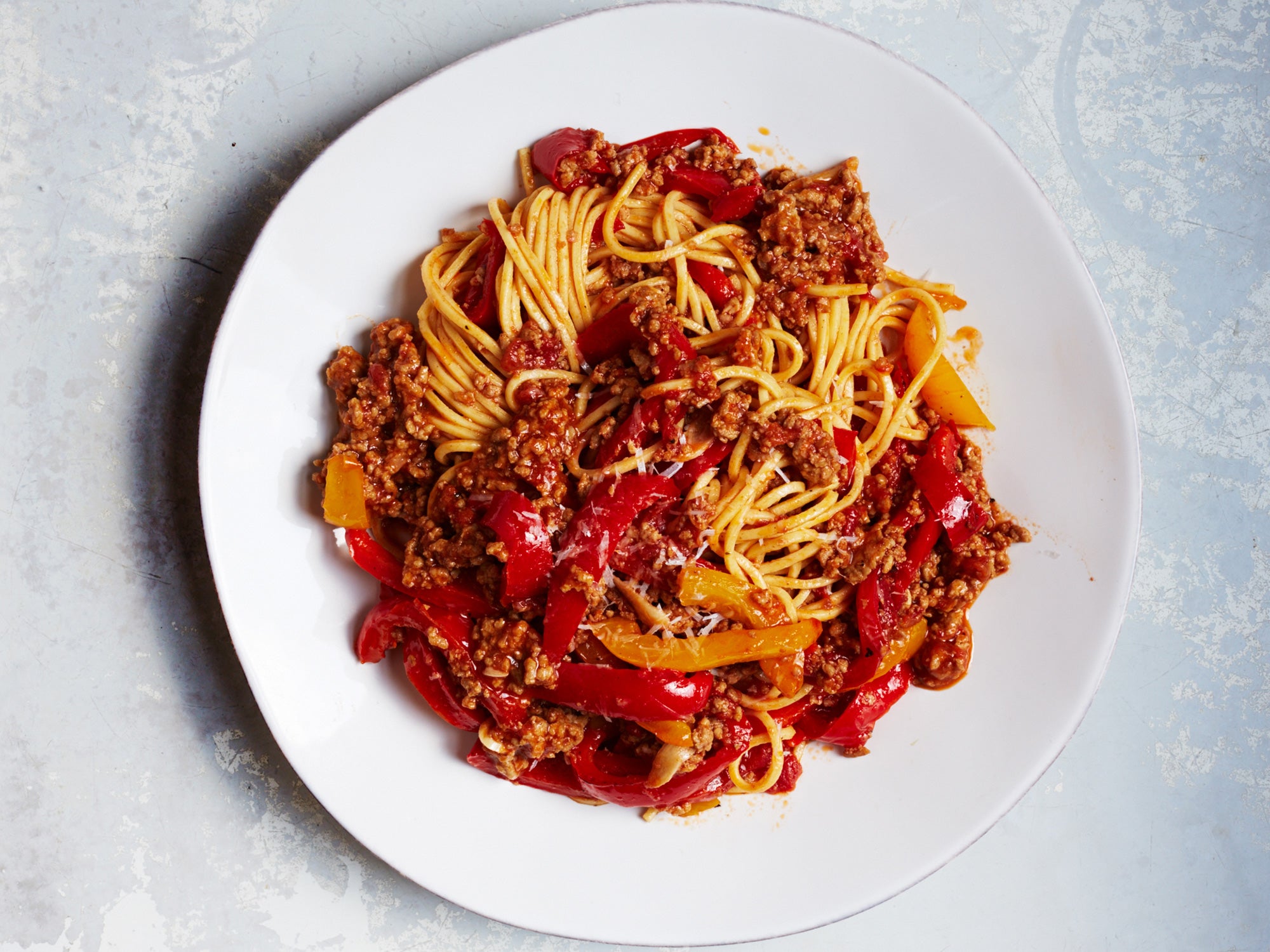 Spaghetti Alla Chitarra With Lamb And Sweet Pepper Ragù Saveur