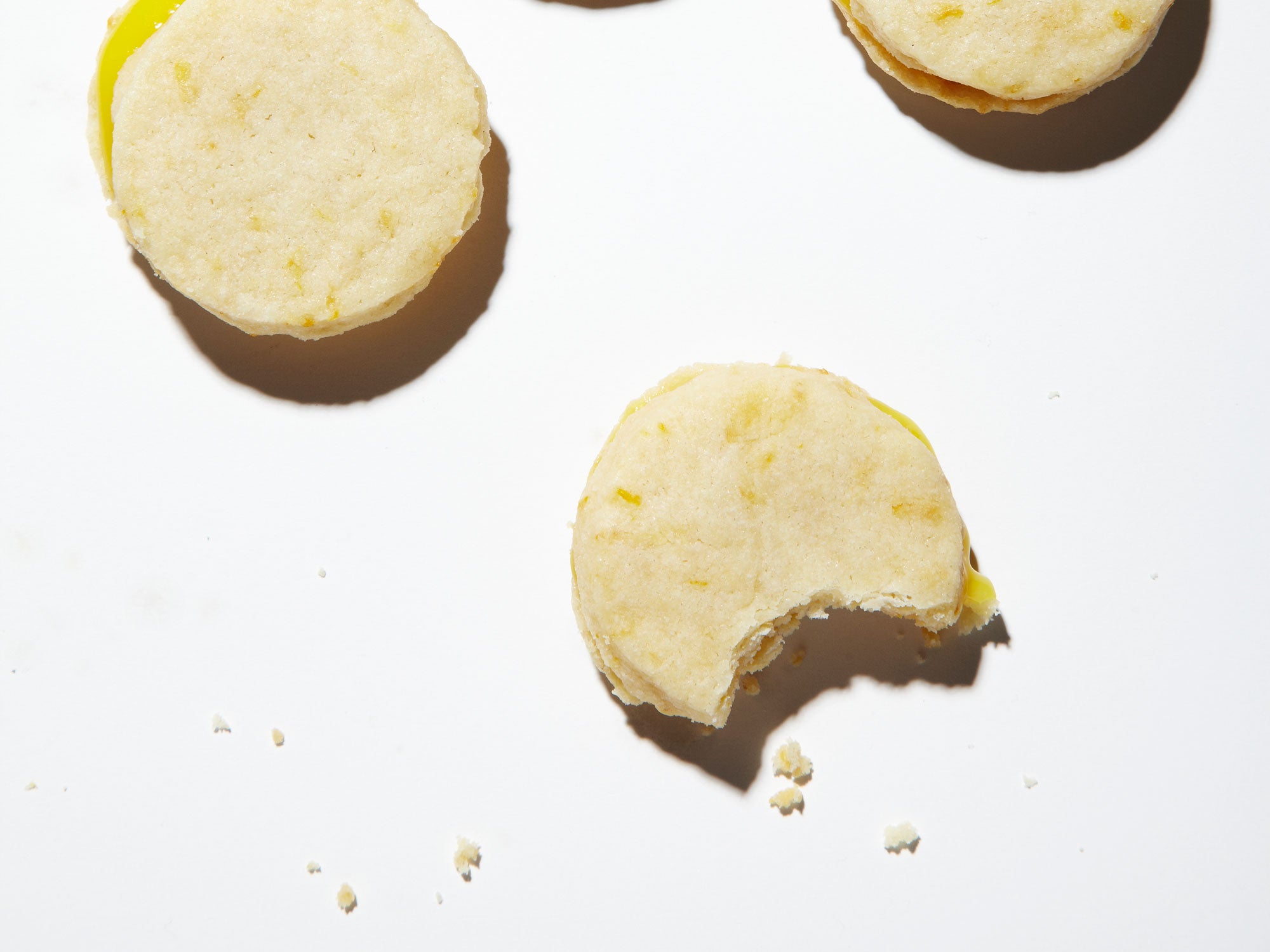 Meyer Lemon Shortbread Cookies - Tiny Urban Kitchen