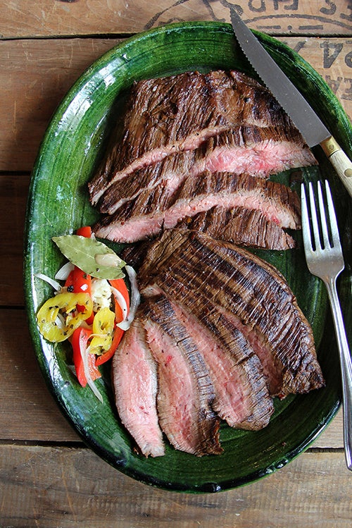 Coffee and Soy Marinated Flank Steak