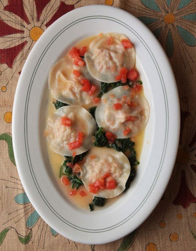 Shrimp ravioli 2024