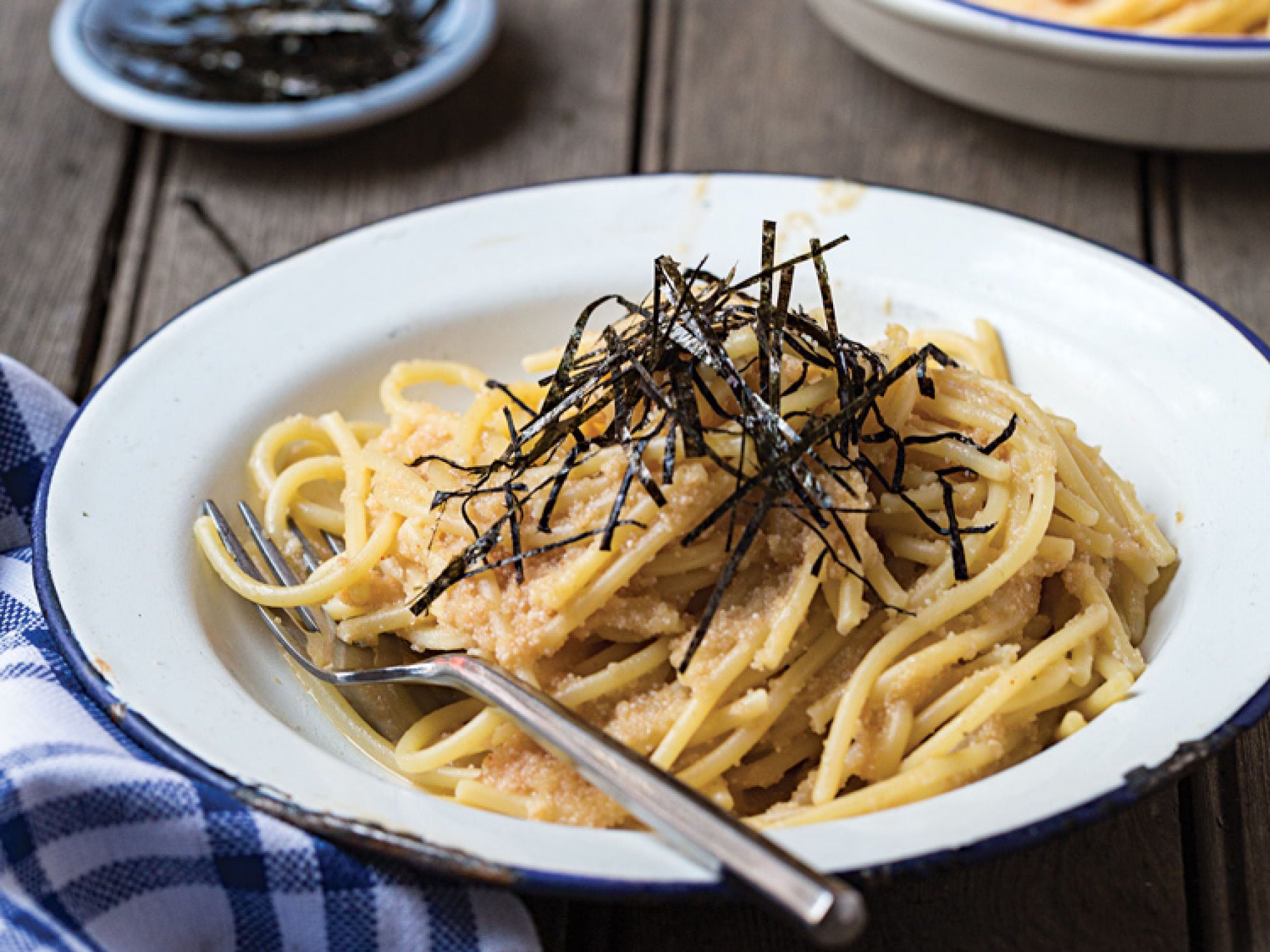 Mentaiko Spaghetti (Tokyo-Style Fish Roe Pasta) | Saveur