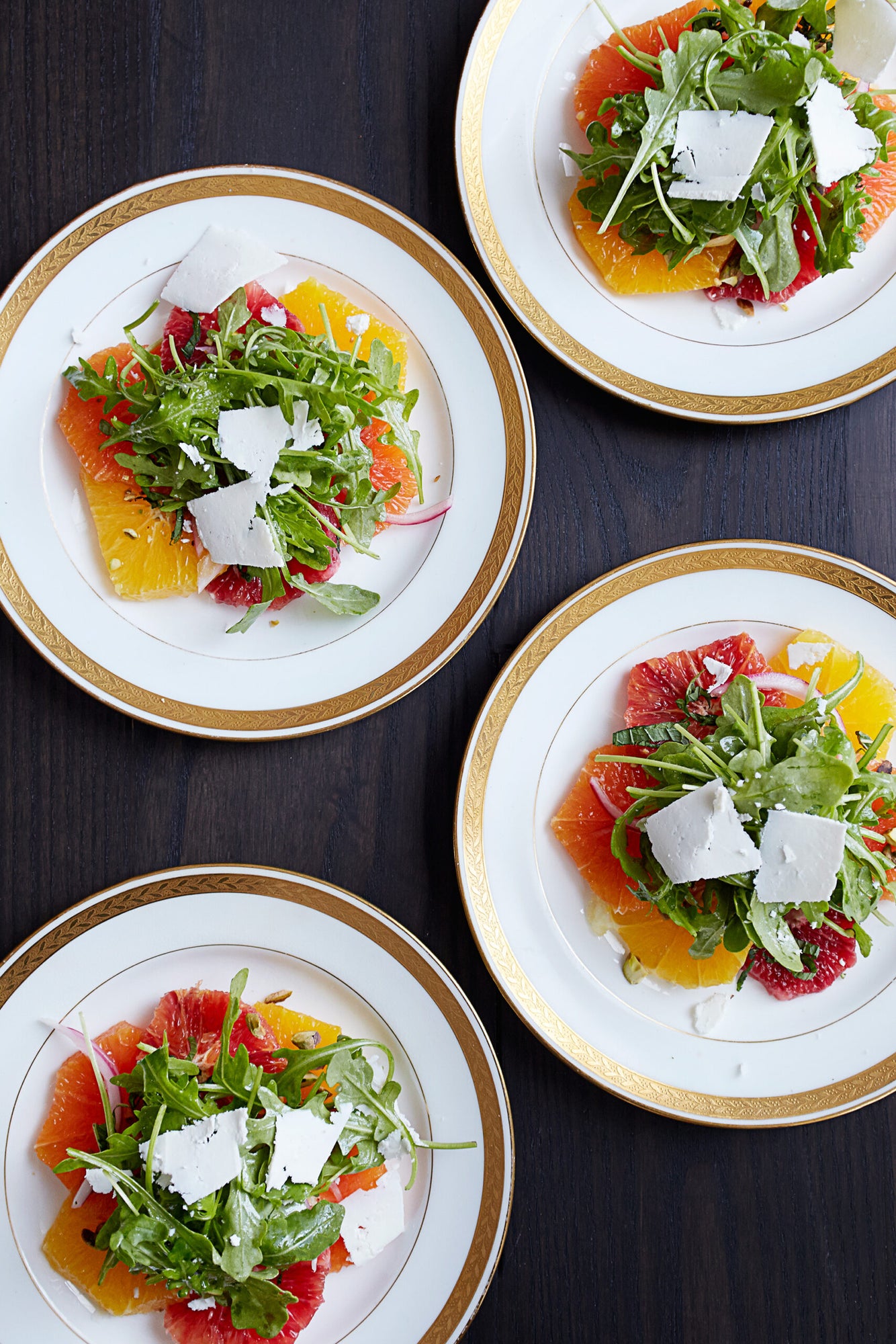 Citrus Salad with Arugula & Ricotta Salata | Saveur