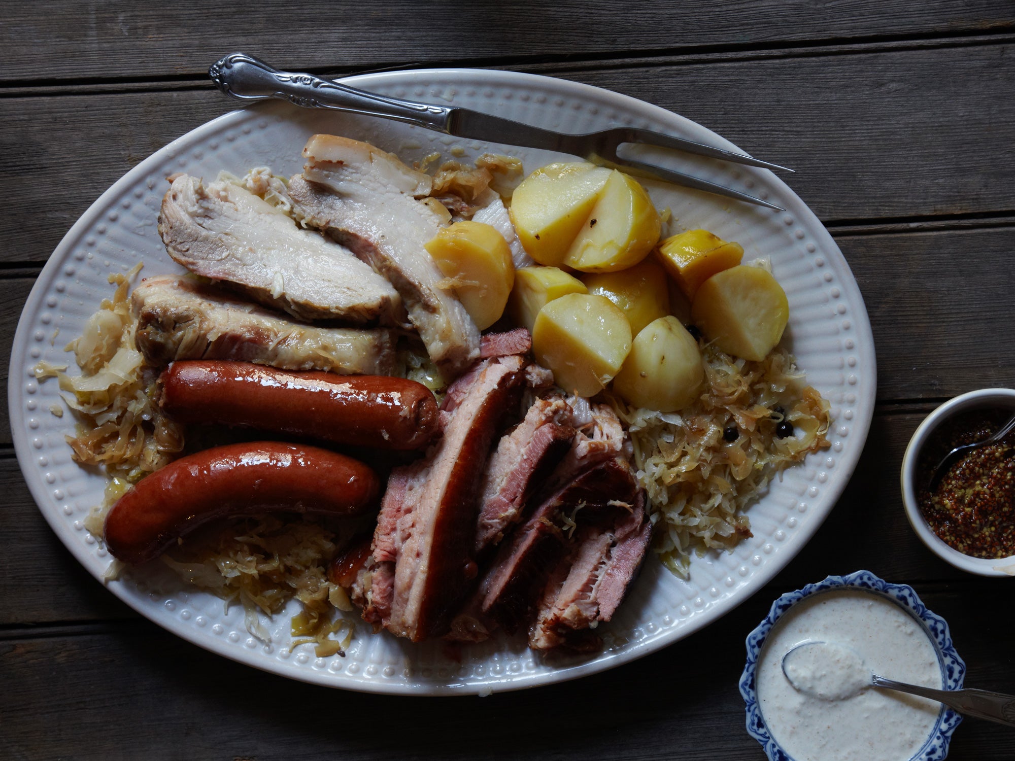 Choucroute Garnie - hearty, warming, and perfect for chilly weather -  Ginger and Scotch