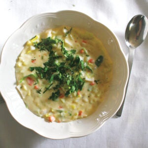 Smoked Whiting and Scallop Chowder | Saveur