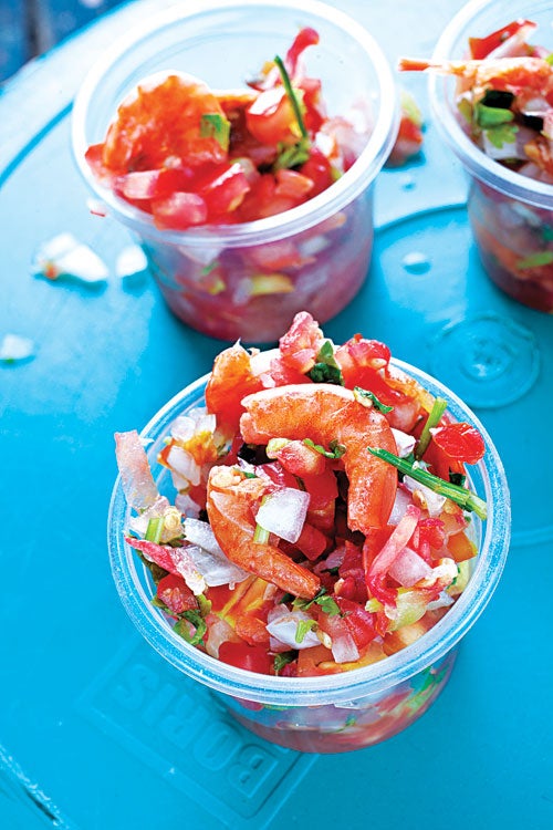 Salsa con Camarón Seco (Oaxacan Shrimp Pico de Gallo) | Saveur