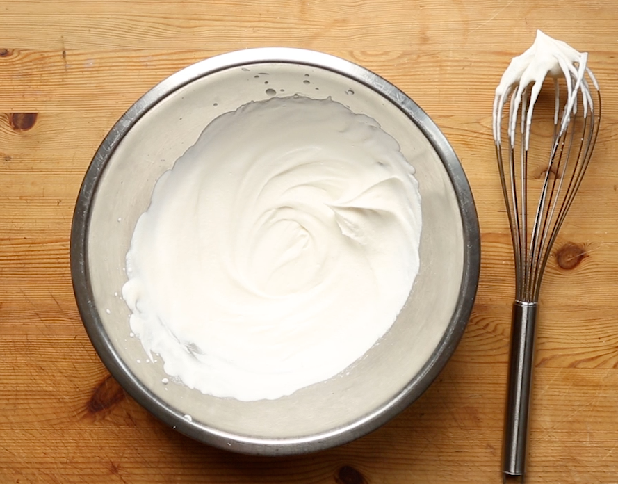 Mixing By Hand - Whipped Cream Topping - My Own Sweet Thyme