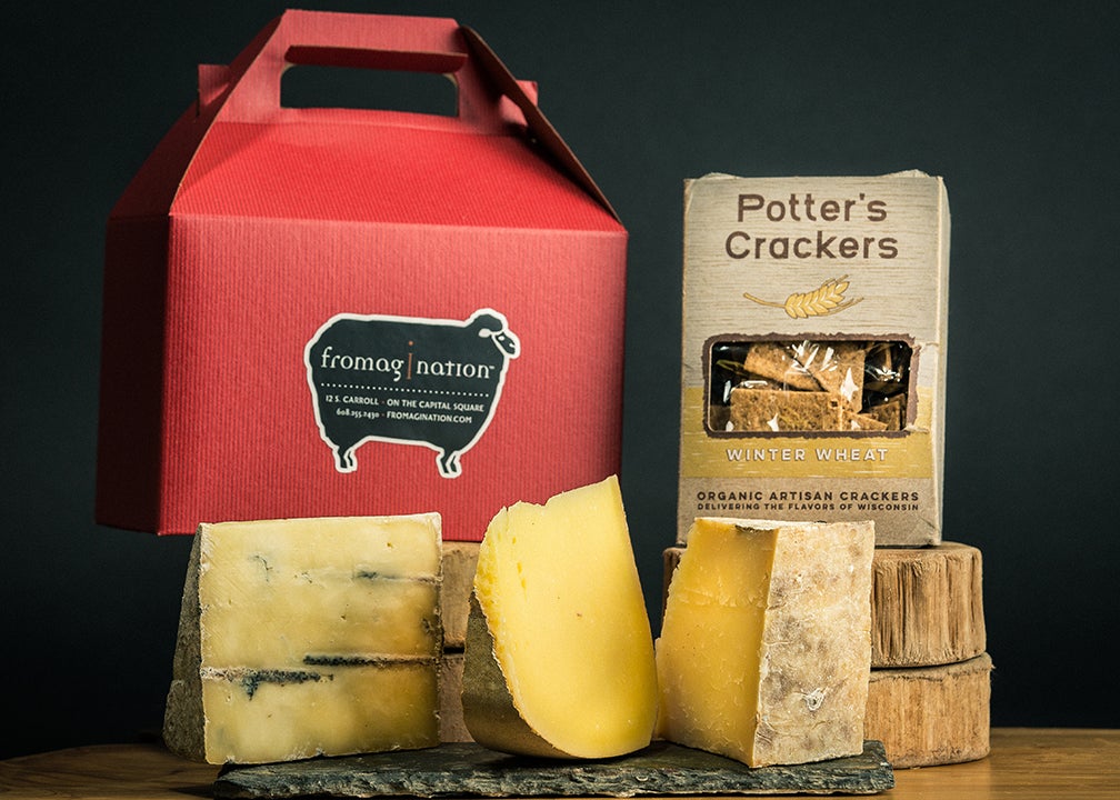 Wisconsin Rye Crackers - Fromagination