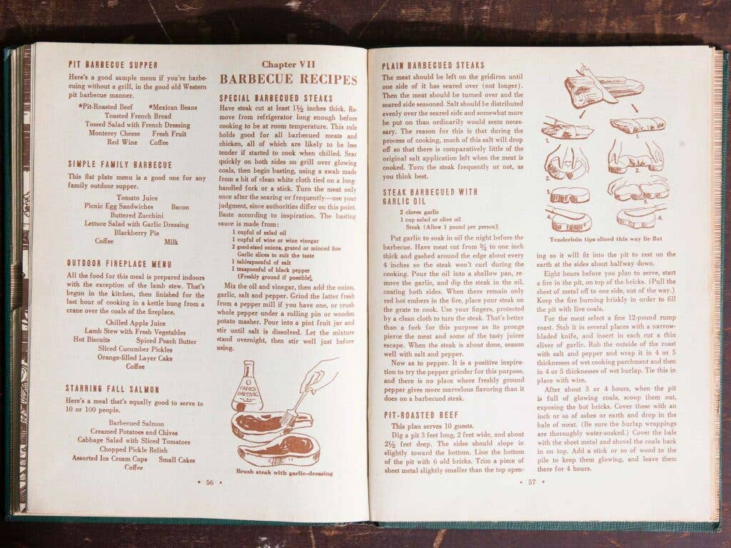 Pore Over the Meticulous Diagrams in the Original Barbecue Cookbook