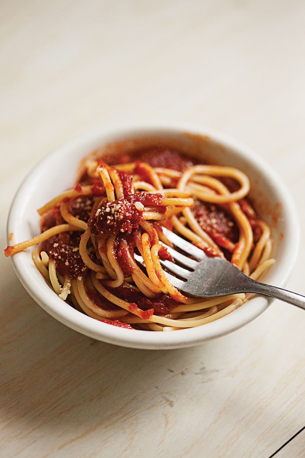 Steakhouse Spaghetti Marinara | Saveur