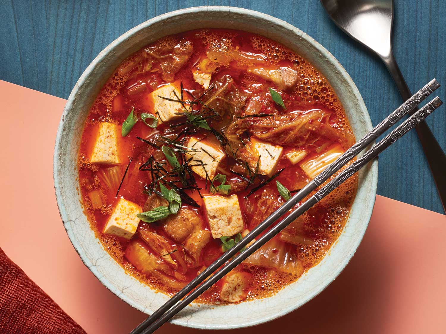 Kimchi-Jjigae Recipe (Korean Kimchi Stew with Pork Belly) | Saveur