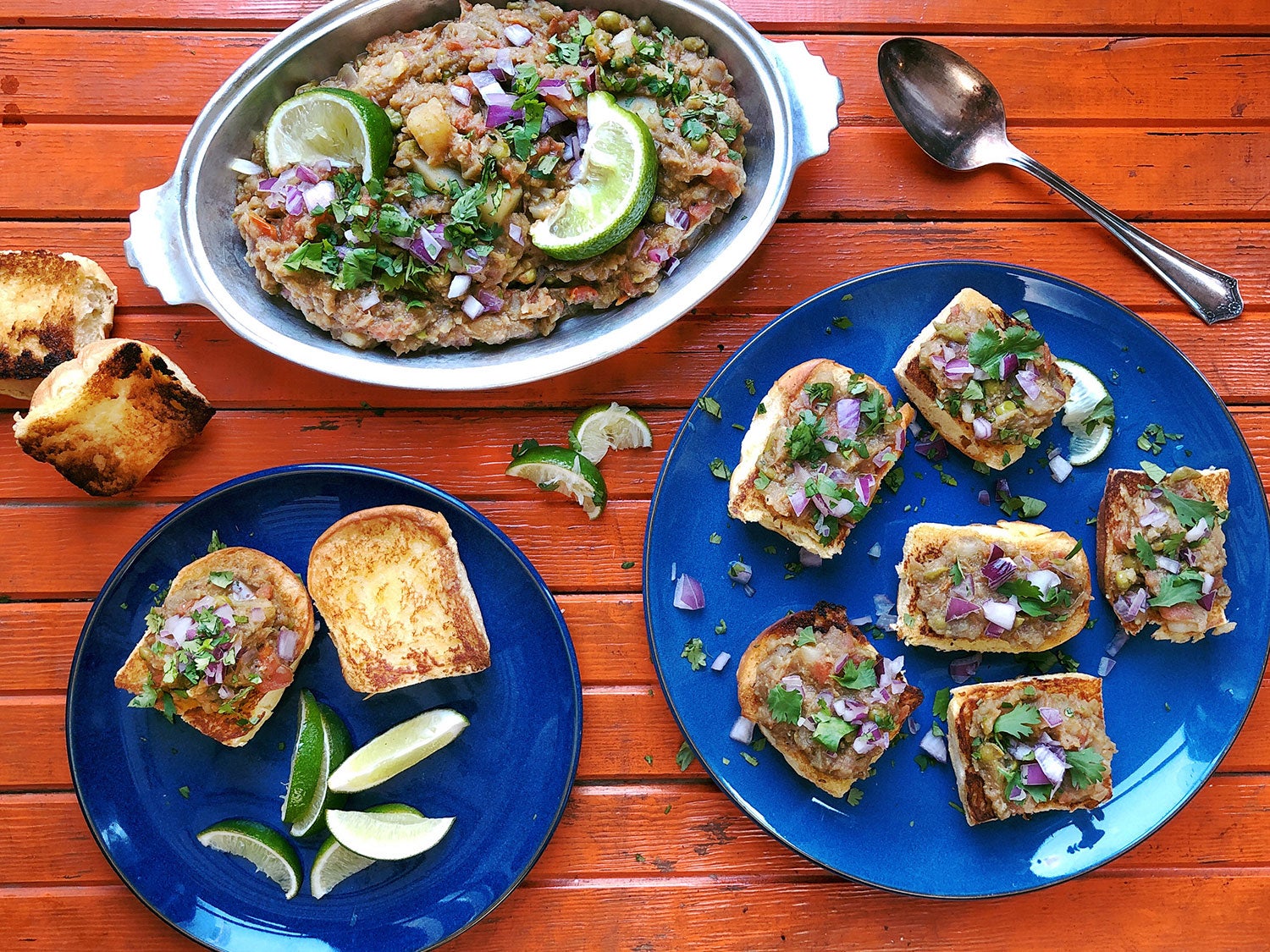 Spicy Mashed Vegetable Curry With Rolls (Pav Bhaji) | Saveur