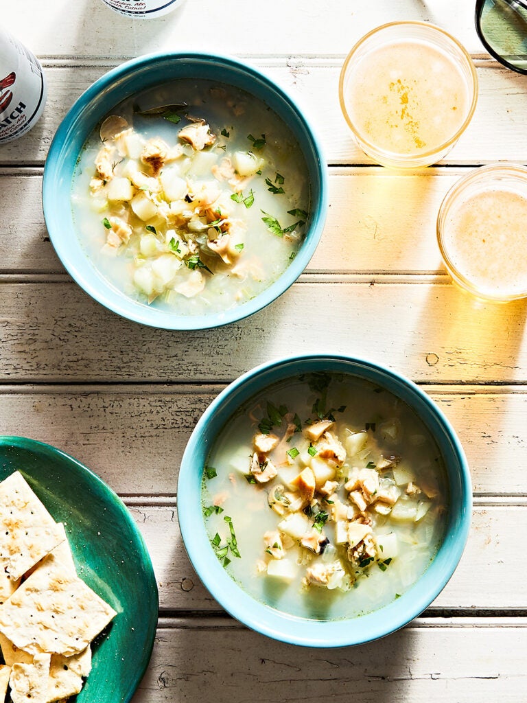 Rhode Island Clam Chowder 