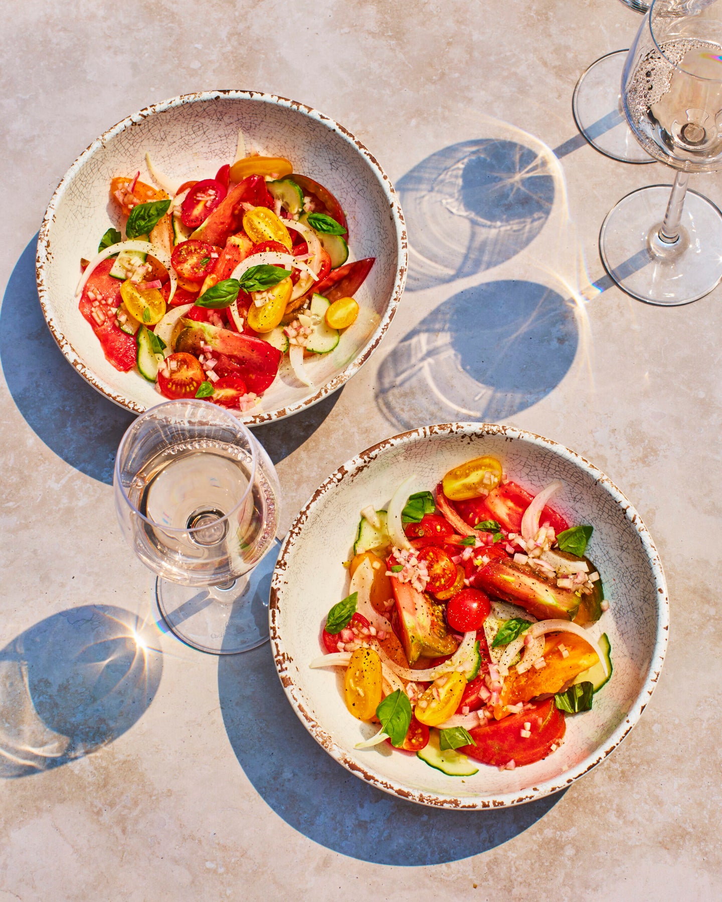 Alice Waters' Heirloom and Cherry Tomato Salad