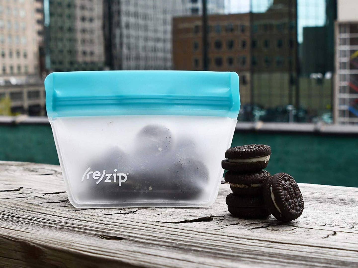 Zip Top Reusable 100% Silicone Baby + Kid Snack Containers- The only  containers That Stand up, Stay Open and Zip Shut! No Lids! - Full Set of 4  : : Baby Products