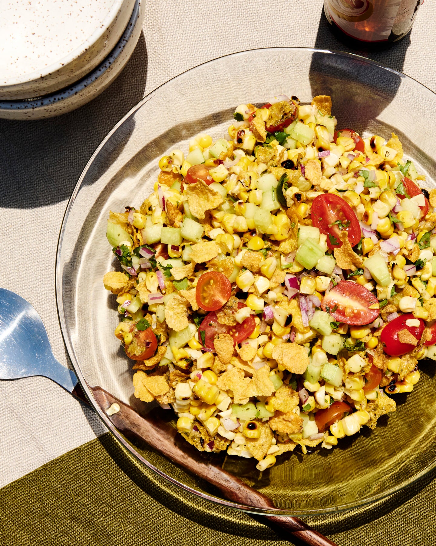 Grilled Corn Bhel