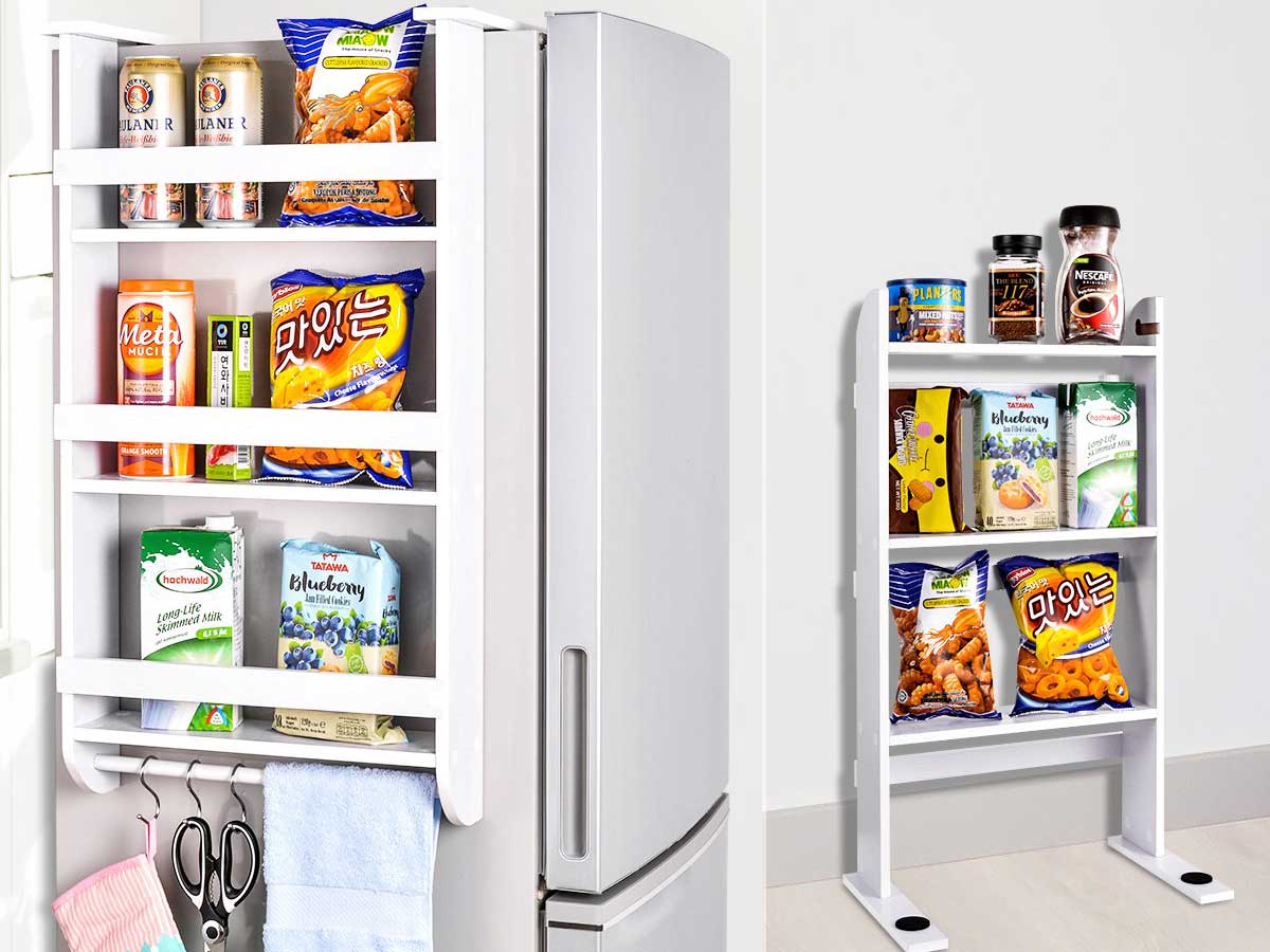 Kitchen Refrigerator Storage Box Frozen Food Clear Organizer Bin