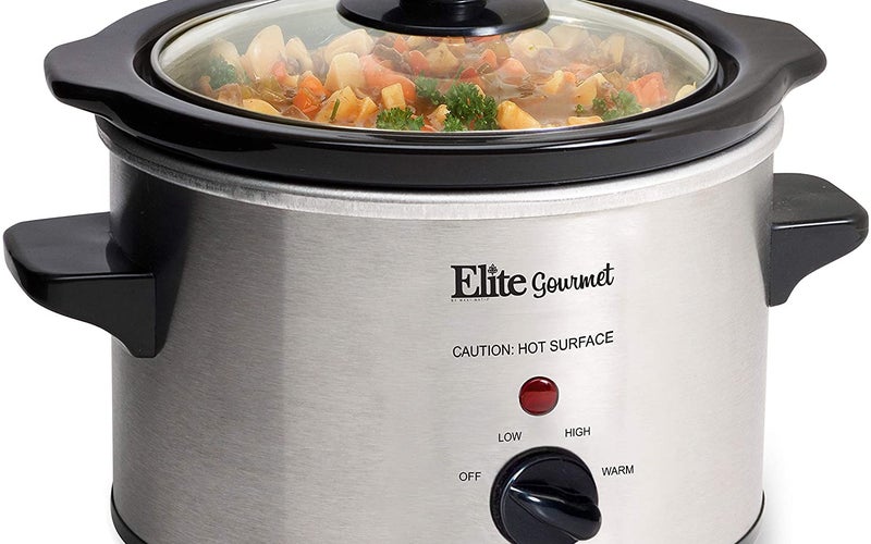 Elite Gourmet 1.5 Quart Slow Cooker