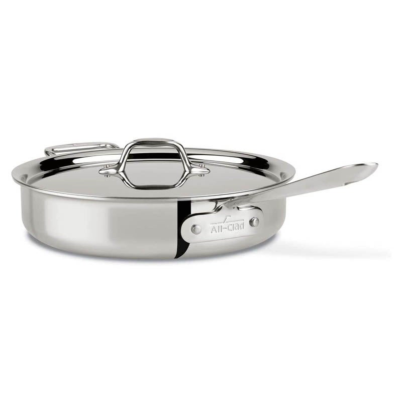 The 9 Best Saut Pans For Perfect Searing Braising And Baking   The Best Saute Pans Option All Clad Stainless Steel Saute Pan 