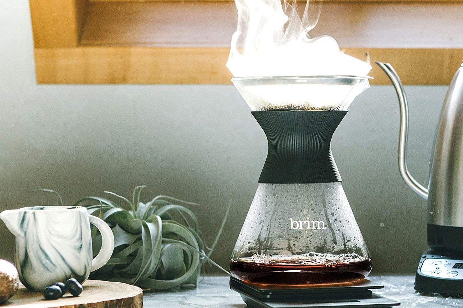 Brim pour over outlet coffee maker