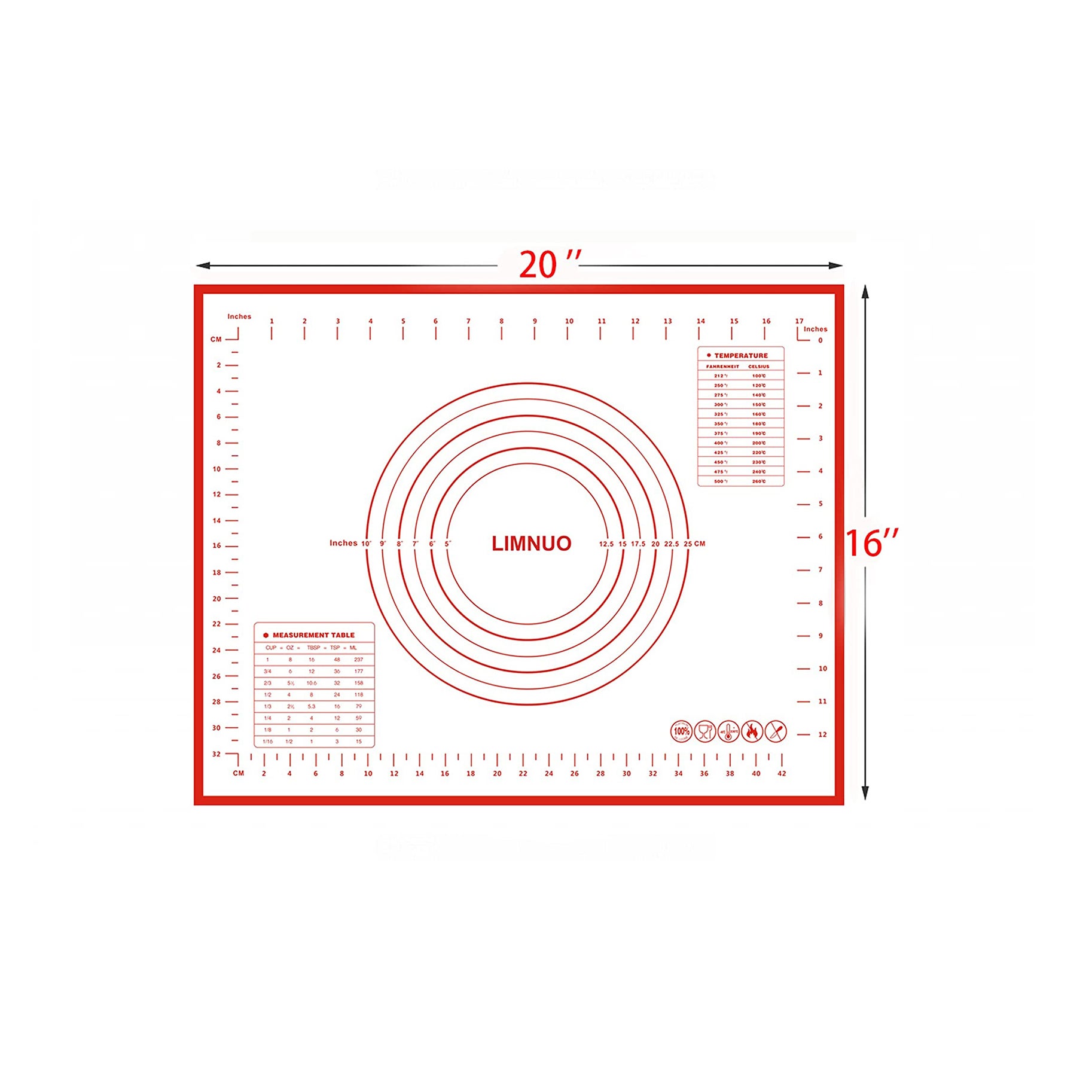 Best silicone pastry clearance mat