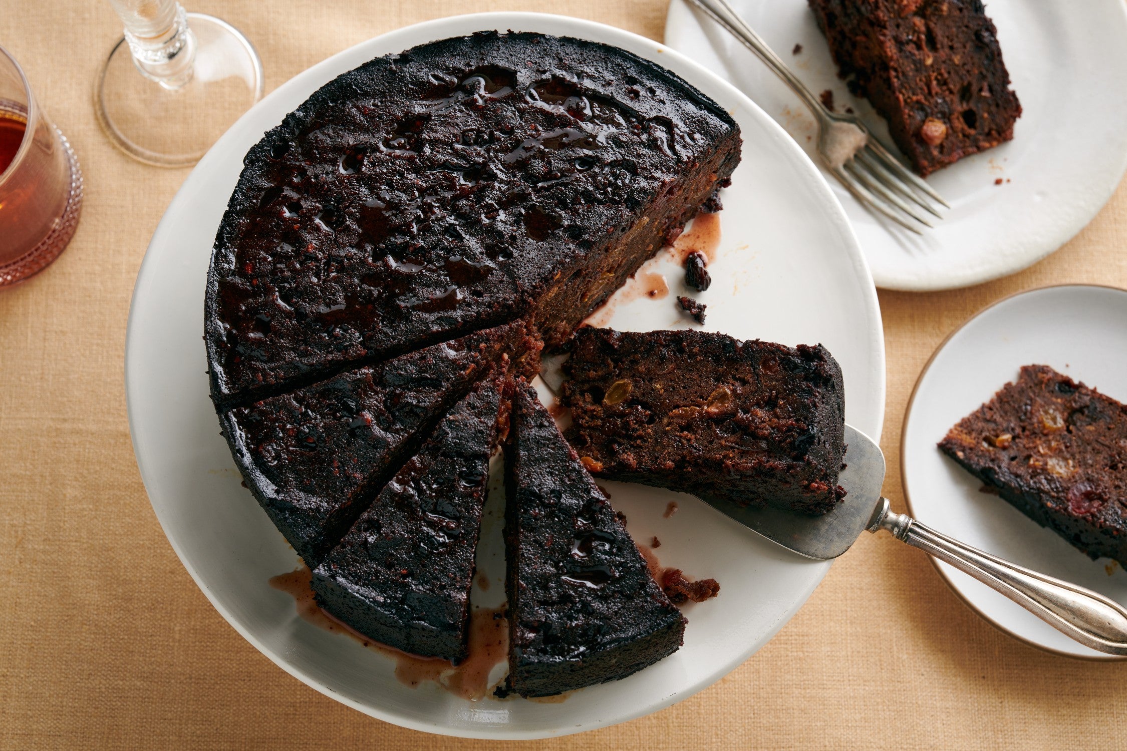 Nigella's chocolate fruit cake recipe - BBC Food