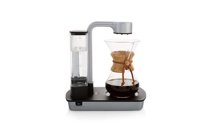 Pour over automatic outlet coffee maker