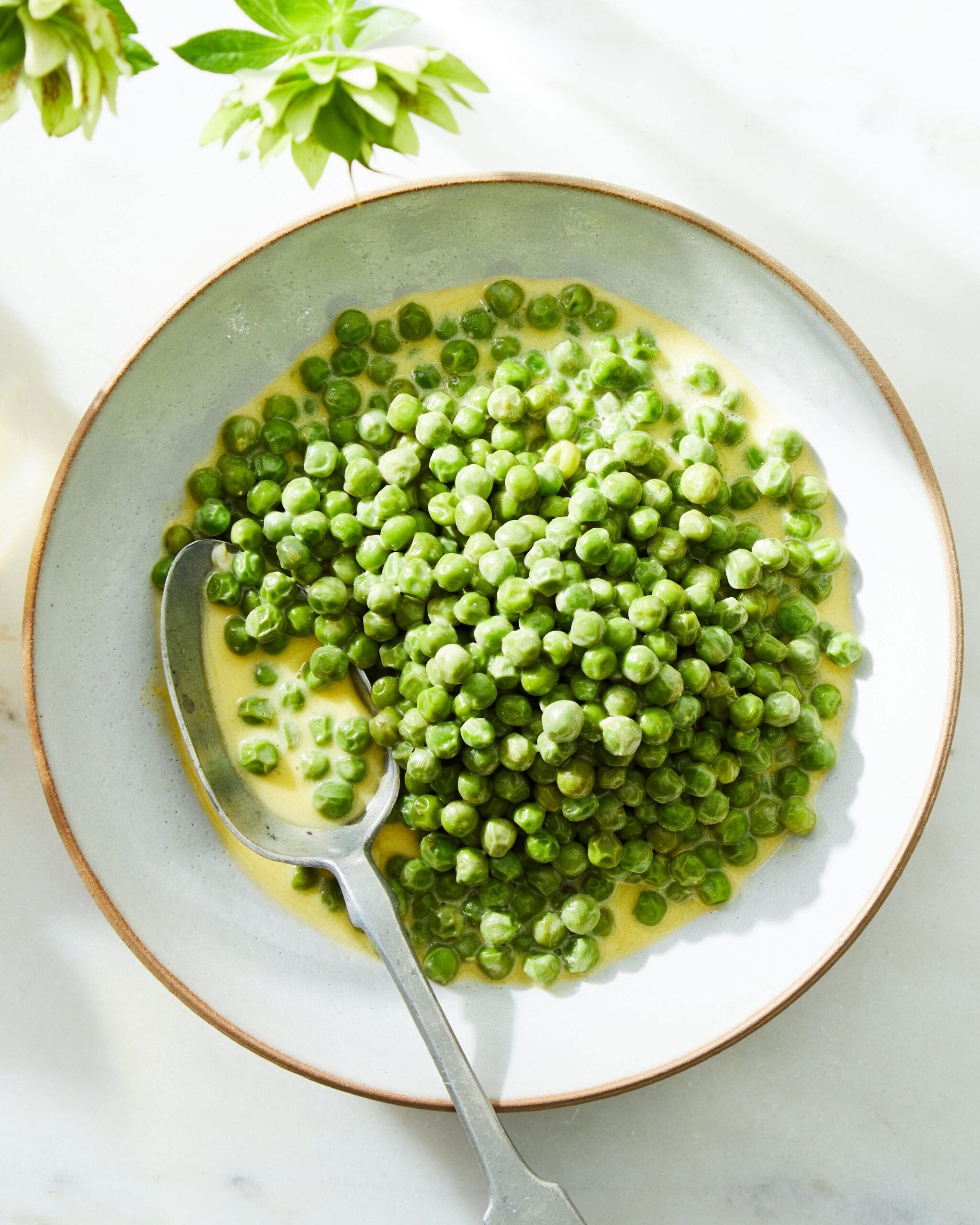 Fresh peas store recipe