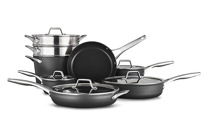 FELAMP All in One Pan Pots and Pans Set 10 Pieces, Nonstick Ceramic White  Cookware Set with Glass Lids & Stainless Steel Handles - Coupon Codes,  Promo Codes, Daily Deals, Save Money