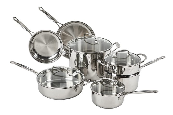 glass stove pots and pans