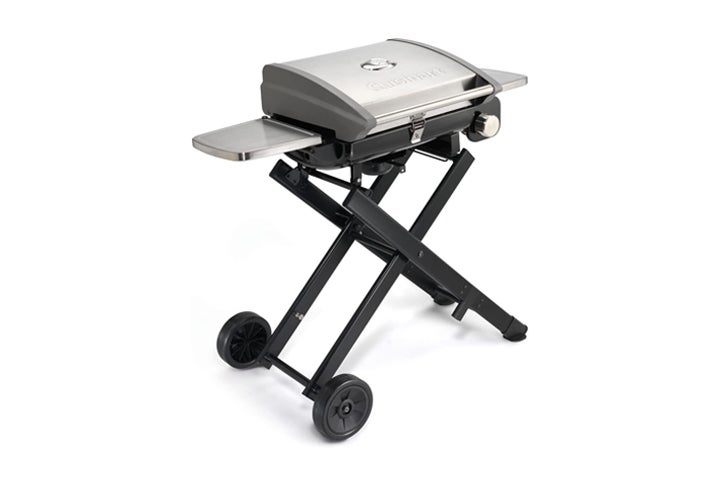 The Best Tailgate Grills In 2024 Saveur   Best Tailgate Grills Cuisinart Roll Away Gas Grill Saveur 