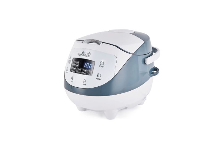 Which mini rice cooker is best for compact kitchens?