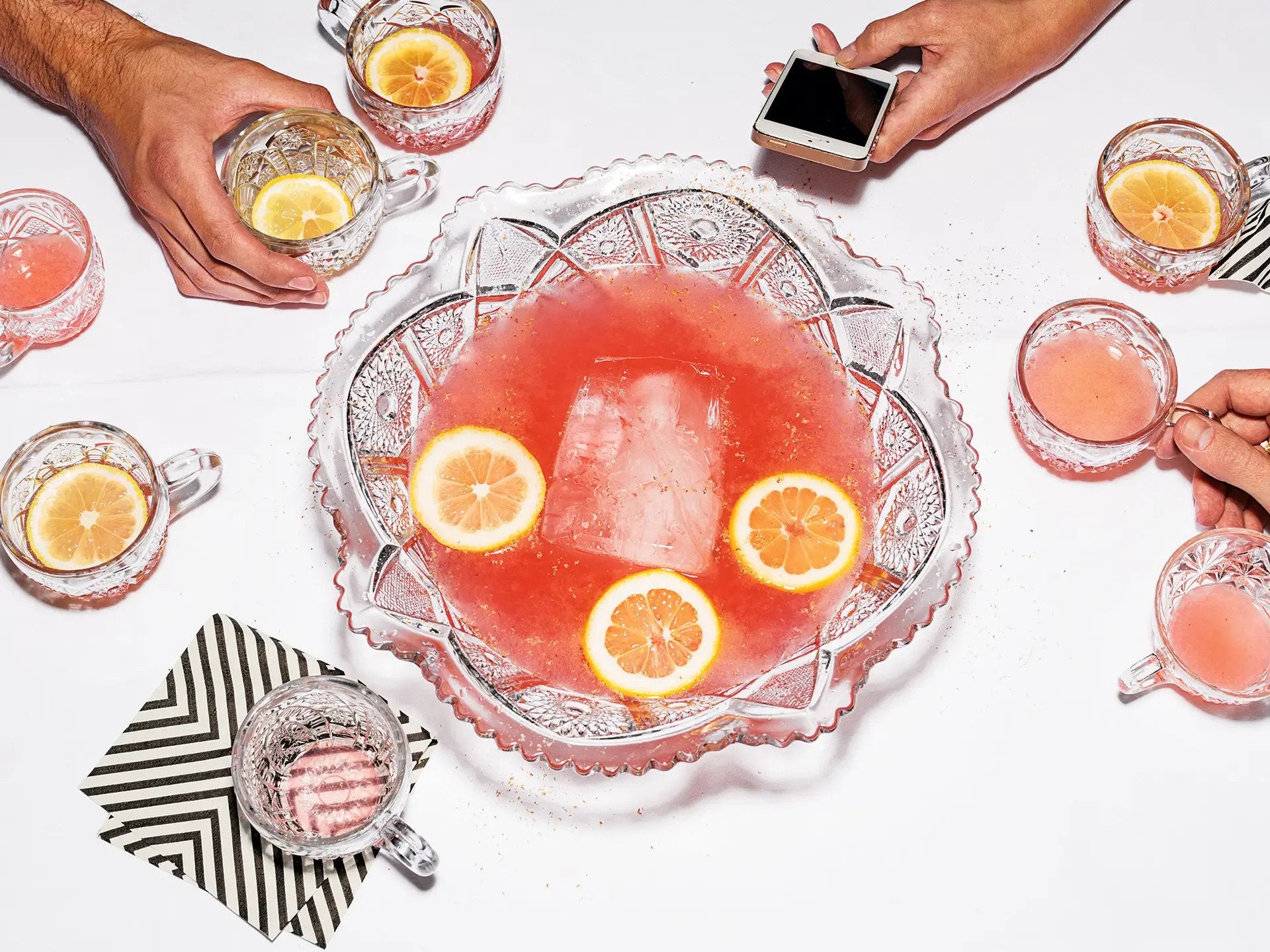 OLD PUNCH BOWLS ARE MAKING A BIG COMEBACK FOR BIG BATCH COCKTAILS