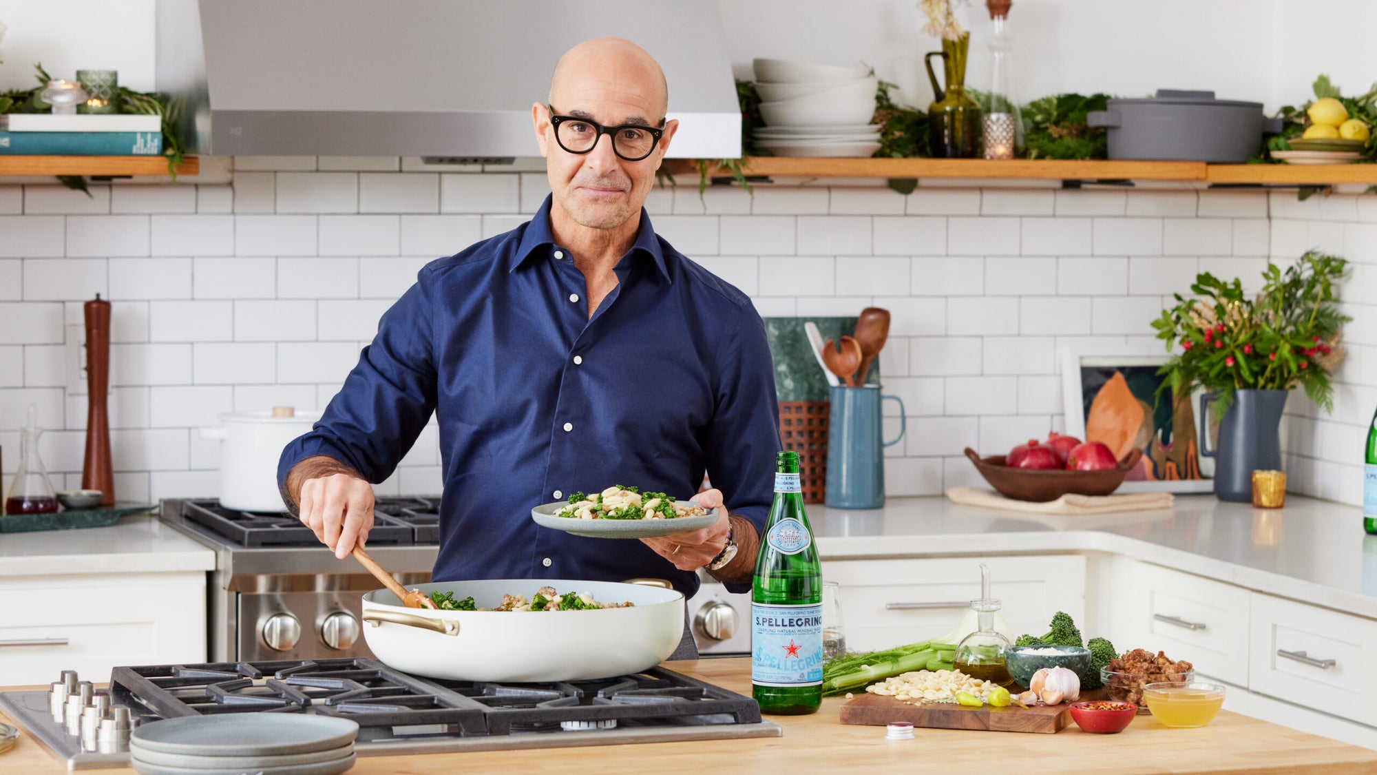 Stanley Tucci just released his own line of chic cookware with