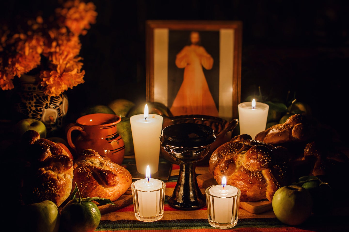 dia de los muertos ofrenda